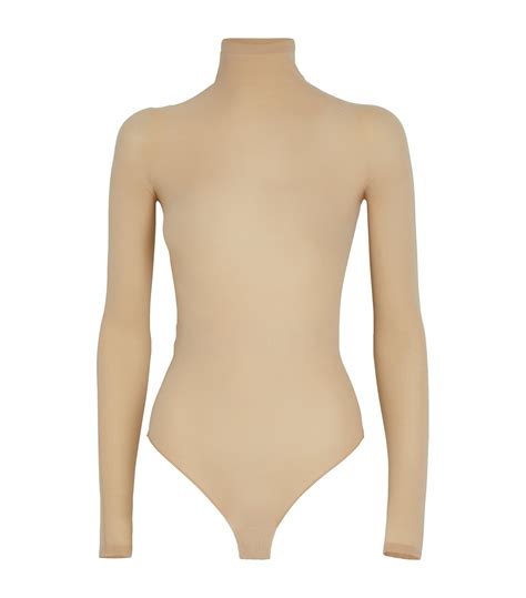 Womens Ala A Nude Sheer Bodysuit Harrods Uk