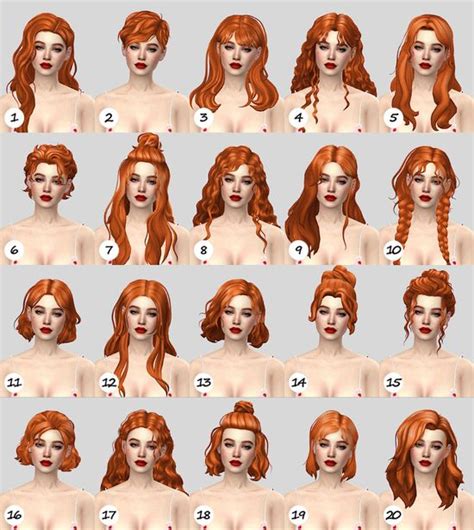 SIM DUMP Celina Cardova Miwisimsie In 2024 Sims Hair Mod Hair Sims