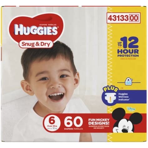 Huggies Snug Dry Diapers Size Fits Lb Big Pack Ct Ralphs