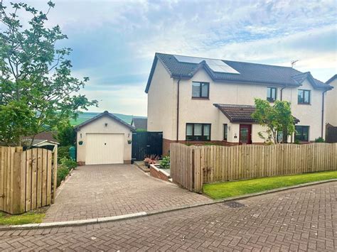 2 Bed Semi Detached House For Sale In Hodge Crescent Drongan Ayr Ka6