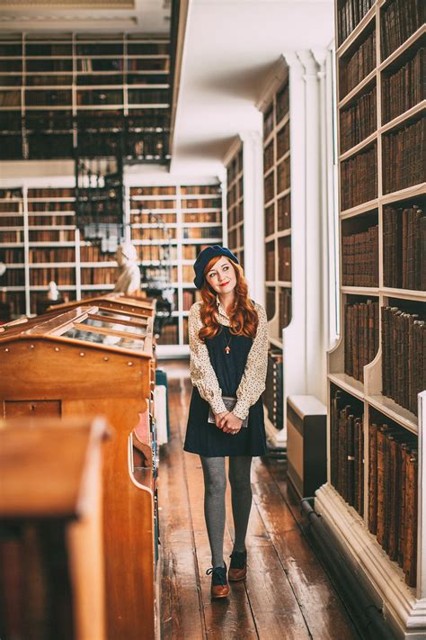 Account Suspended Librarian Chic Library Photo Shoot Outfits