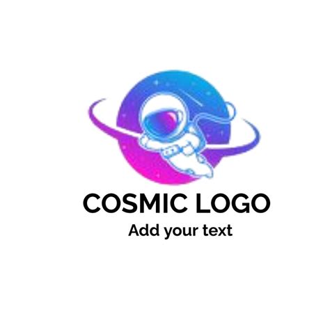 Cosmic Logo Template Postermywall