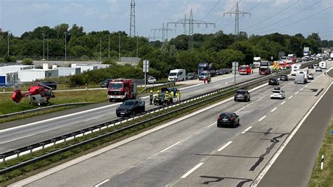 Nach Sperrung A7 In Fahrtrichtung Hamburg Wieder Frei SHZ