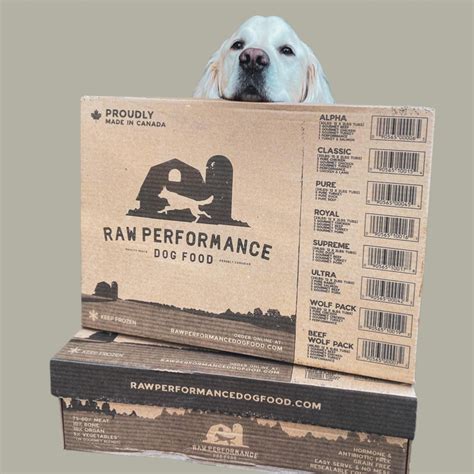 Raw Performance Dog Food | Fresh Raw Dog Food Delivery | Ontario