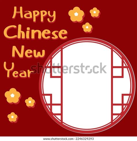 Red Background Frames Chinese New Year Stock Vector (Royalty Free) 2246329293 | Shutterstock