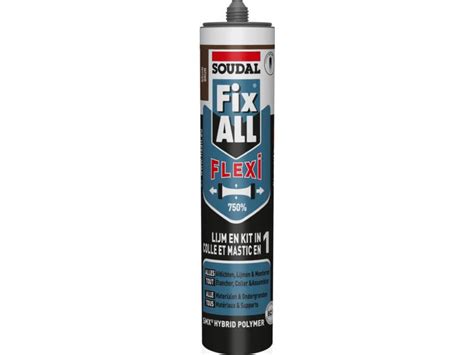 Soudal Fix All Flexi Colle De Montage 290ml Brun Hubo