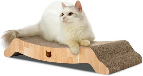 Necoichi Premium Comfort Series Cat Scratcher Curved