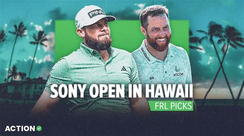 Sony Open In Hawaii First Round Leader Picks Frl Bets For Chris