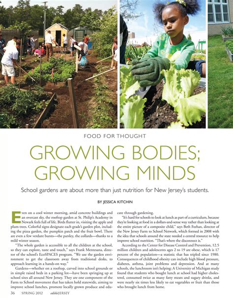 Growing Bodies Growing Minds School Gardens Are About More Than Just