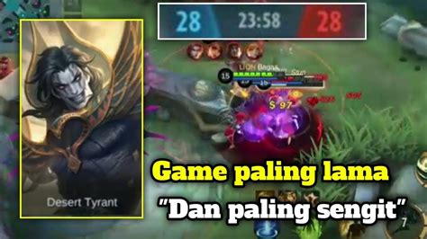 Game Paling Sengit Di Rank Pake Khufra Mobile Legends Youtube