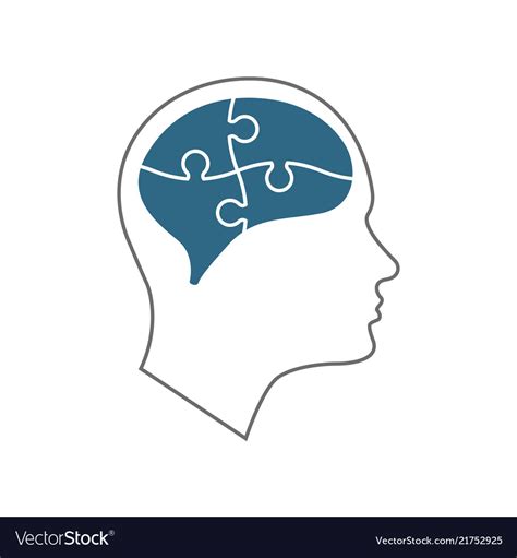 Head Icon For Mental Health Royalty Free Vector Image