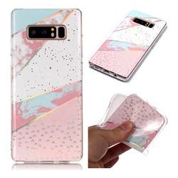 Dream Sky Marble Pattern Bright Color Laser Soft TPU Case For Samsung