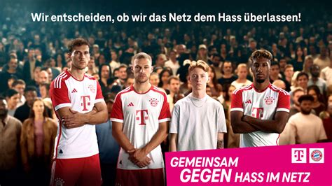 Video Fc Bayern X Telekom Gemeinsam Gegen Hass Im Netz