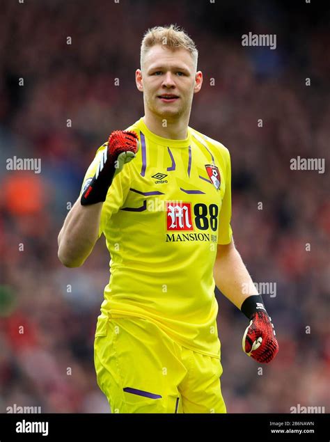 Bournemouth Goalkeeper Aaron Ramsdale Stock Photo Alamy