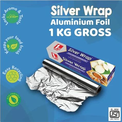 Silver Plain Aluminium Foil Roll Meters At Rs Piece In Navi