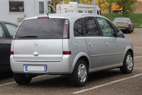 description du vehicule opel meriva encyclopedie automobile