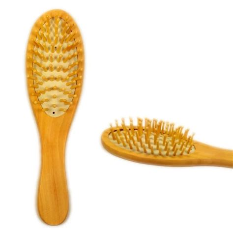 Massage Comb Wooden Bamboo Hair Vent Brush Brushes Hair Care And Beauty