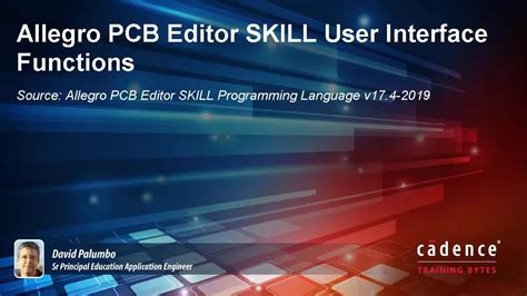 Allegro PCB Editor Training