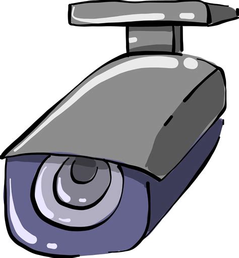 Security Camera Illustration Vector On White Background 13720832 Vector Art At Vecteezy