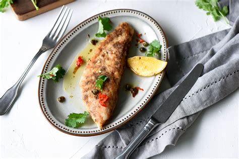 Sole A La Meuniere with Chilli Lemon Butter Sauce - Culinary Nirvana