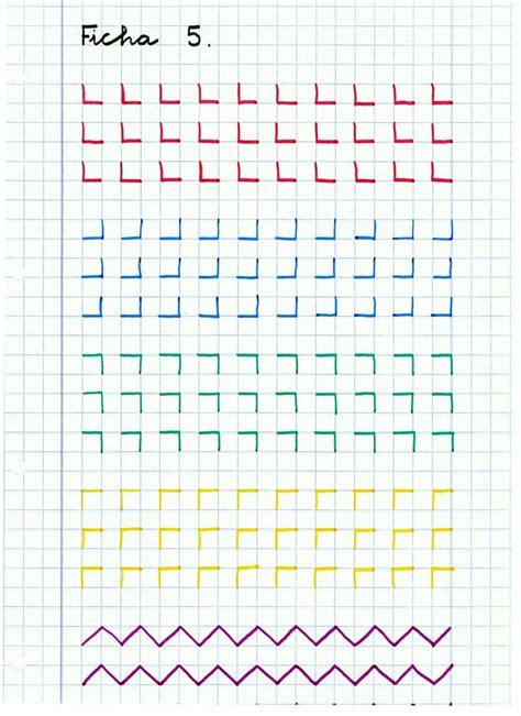 First Grade 109 2 Ejercicios Para Manejo Del Cuaderno