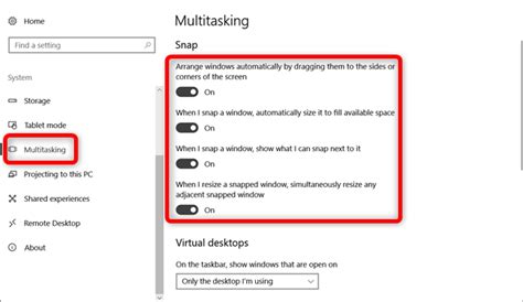 How To Disable Snap Assist In Windows 10