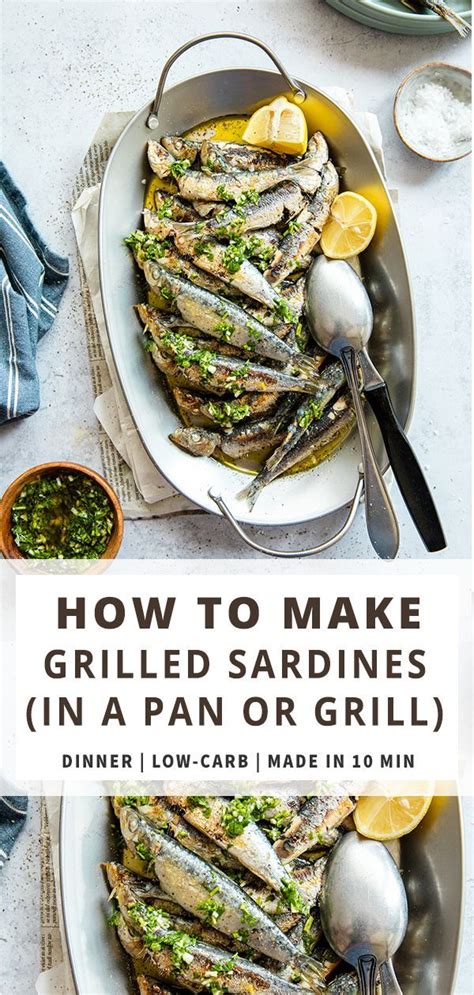 Easy Grilled Sardines Recipe Sardine Recipes Fresh Sardine Recipe