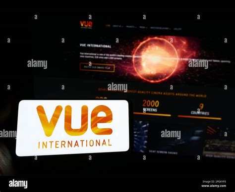 vue international logo  res stock photography  images alamy