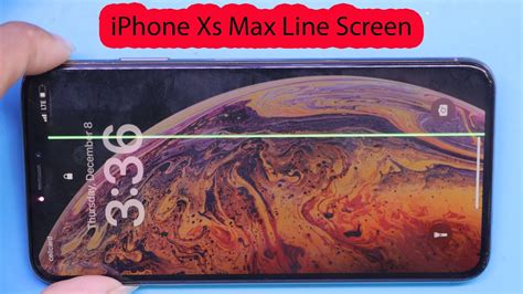 IPhone XS Max Line Screen Blue Solution Repair Fix 100 IPhone Wired