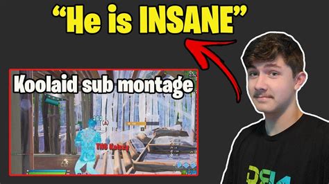 So I Reacted To My Subscribers Montages They Were Insane Fortnite