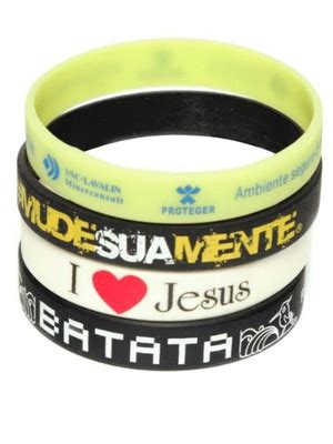 Pulseira De Silicone Personalizada Compre Produtos Personalizados No Elo