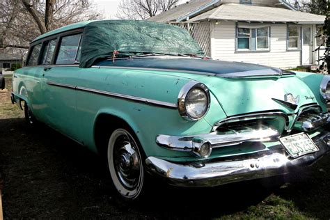 2 Door Survivor 1955 Dodge Coronet Suburban Barn Finds