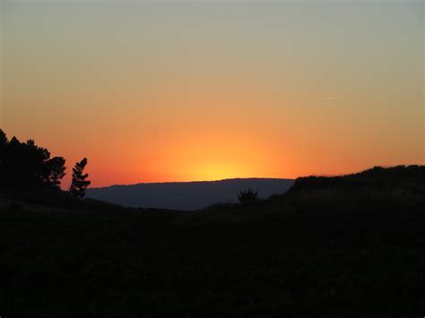 Salida Y Puesta De Sol De Torrecilla Sobre Alesanco La Rioja España