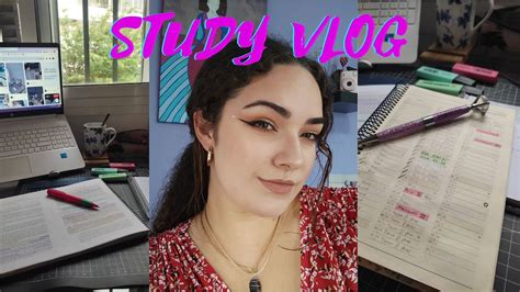 Study Vlog Productive Day In My Life As A Uni Student Journaling