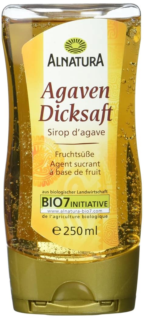 Alnatura Bio Agavendicksaft Vegan Er Pack X Ml Amazon De