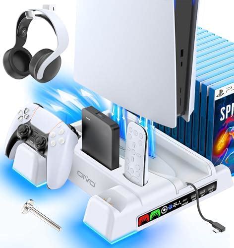 Amazon PS5 PS5 Slim Stand And Cooling Station With LED