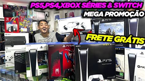 PS5 PS4 XBOX SÉRIES e SWITCH MEGA PROMOÇÃO GTA GAMES SANTA EFIGÊNIA