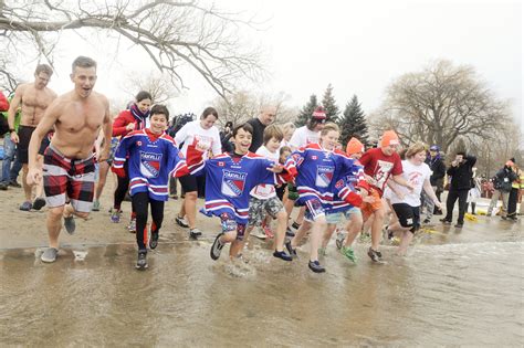 Courage Polar Bear Dip Visit Oakville