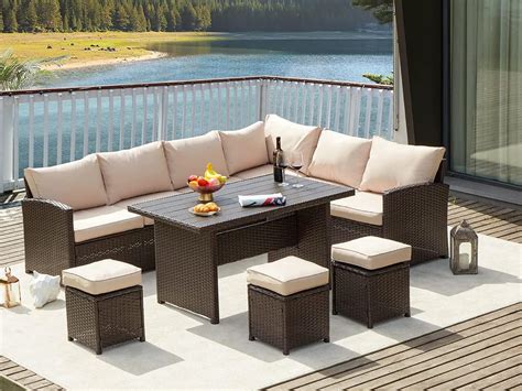 Aecojoy Patio Furniture Set 7 Pieces Outdoor Patio