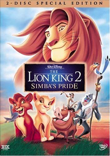 Buy The Lion King 2 Simbas Pride Two Disc Special Edition Online At