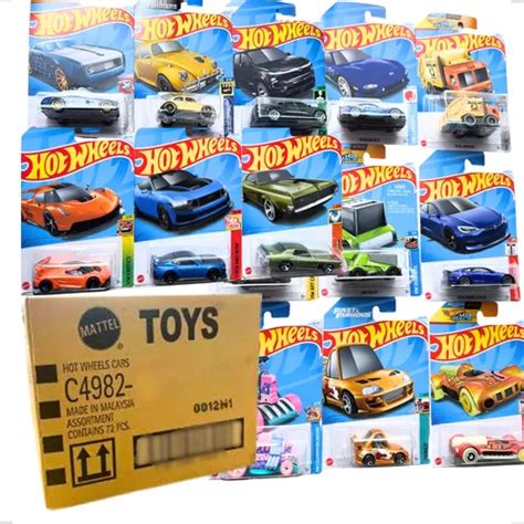 Kit 10 Carrinhos Hot Wheels Originais Diversos Modelos Carrinhos