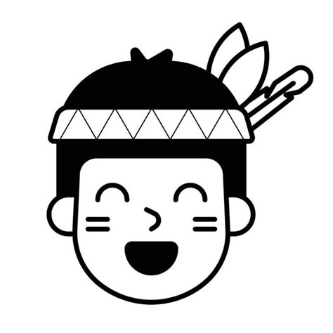 Indio Desenho Facil - Índio para colorir: desenhos fáceis desse povo cheio de tradição ...
