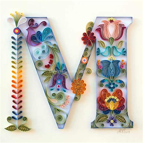 Creates Stunning Quilling Paper Art And Designs Trendy Art Ideas