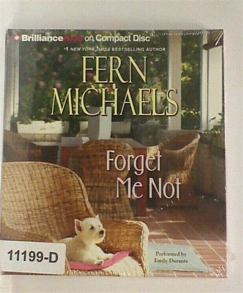 New Sealed Forget Me Not Fern Michaels On Cds 07 Ebay