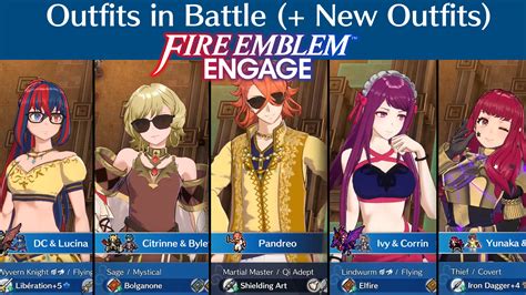 Battle Outfits And More Outfits Fire Emblem Engage Mods