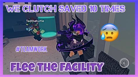 Clutch Est Server Ever 💪 Roblox Flee The Facility Youtube