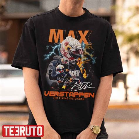 Max Verstappen 2022 World Champions Max Verstappen F1 Racing Unisex T