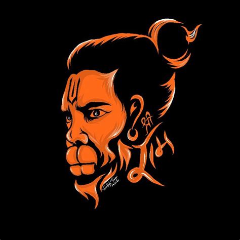 Hanuman Digital Art Radium Tattoo Hanuman Wallpaper Hanuman Hd