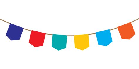 Bunting Template Png