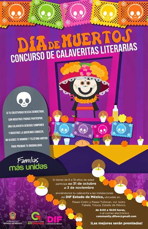 Invita Difem A Participar En Concurso De Calaveritas Literarias